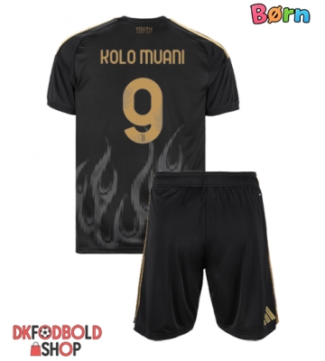 Juventus Randal Kolo Muani #9 Tredje trøje Børn 2026-27 Kort ærmer (+ korte bukser)